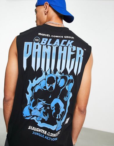 Débardeur à imprimé Black Panther de Marvel - Asos Design - Modalova