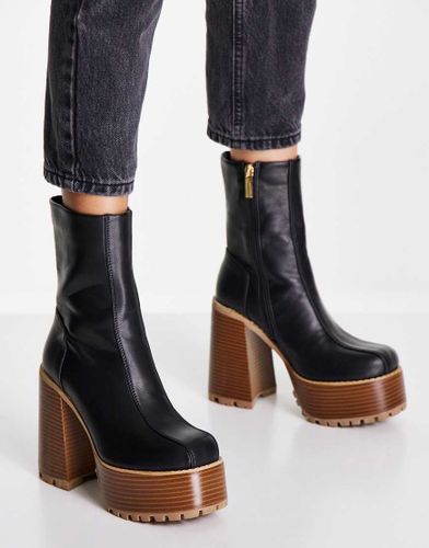 Emotive - Bottines à talon haut et plateforme - Asos Design - Modalova