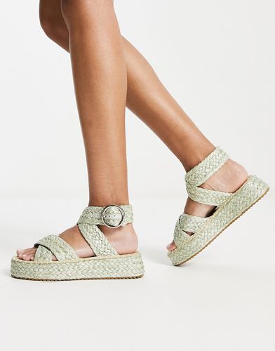 Journey - Espadrilles en raphia - Asos Design - Modalova