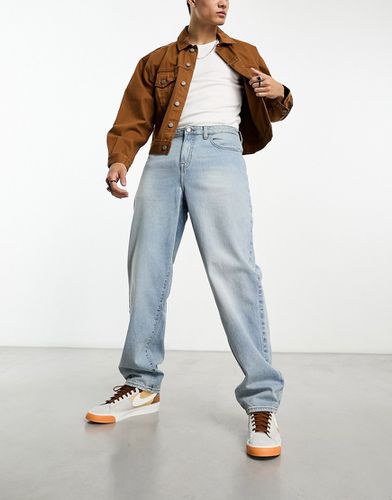 Jean baggy - Délavage clair - Asos Design - Modalova