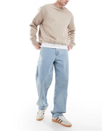 Jean baggy - Dlavage clair - Asos Design - Modalova