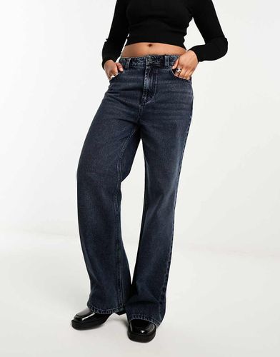 Jean dad large - noir - Asos Design - Modalova