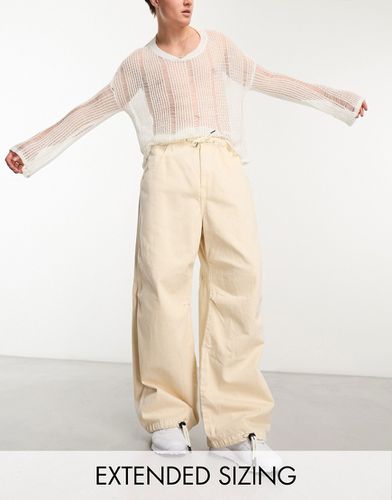 Jean parachute - Écru - Asos Design - Modalova