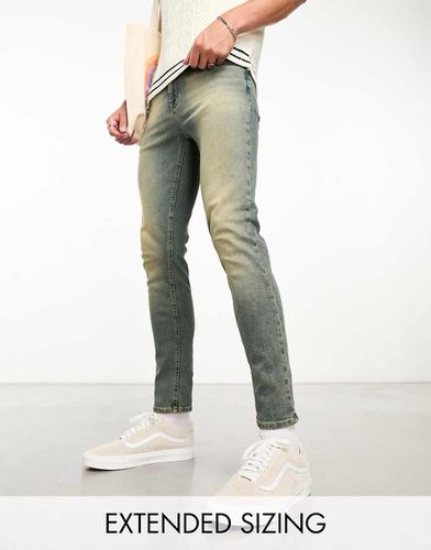 Jean skinny style années 2000 - foncé délavé - Asos Design - Modalova