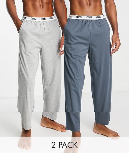 Lot de 2 bas de pyjama confort - Asos Design - Modalova