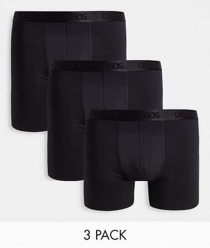 Lot de 3 boxers longs en microfibre - Asos Design - Modalova