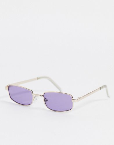 Lunettes de soleil à verres violets - Asos Design - Modalova