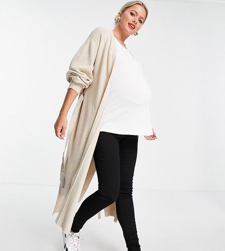 ASOS DESIGN Maternity - Jean skinny avec bande recouvrant le ventre - Asos Maternity - Modalova