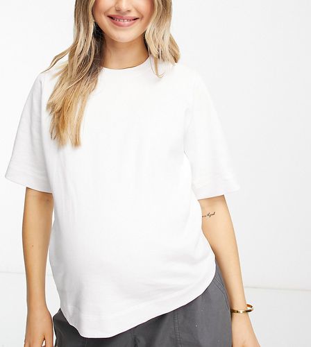 ASOS DESIGN Maternity - T-shirt molletonné coupe carrée - Asos Maternity - Modalova