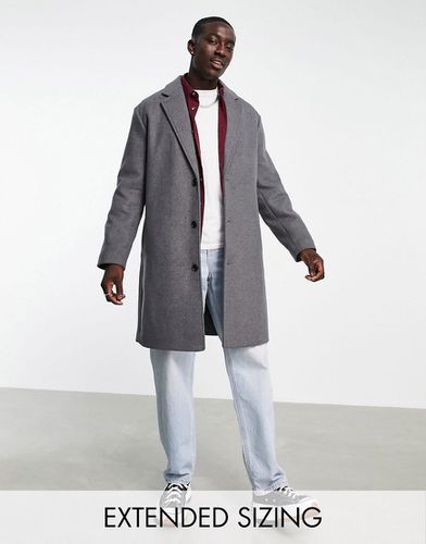 Manteau coupe décontractée en laine mélangée - Asos Design - Modalova