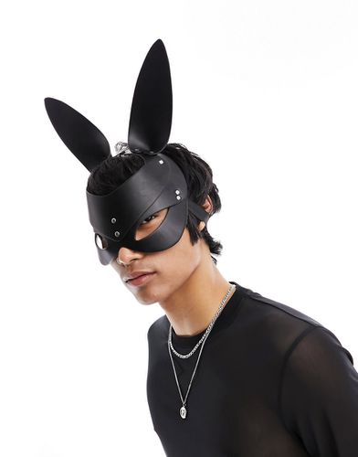 Masque de lapin en imitation cuir - Asos Design - Modalova