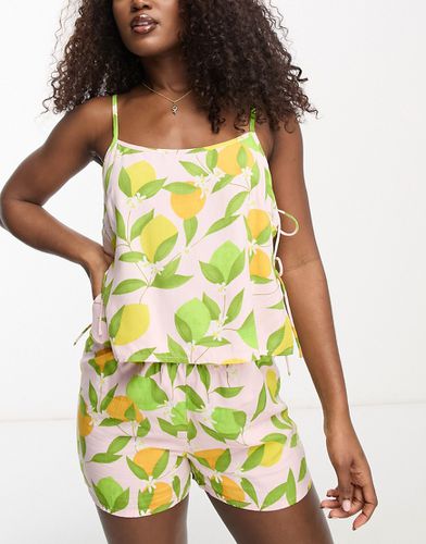 Mix & Match - Short de pyjama en modal à motif fruits - Asos Design - Modalova