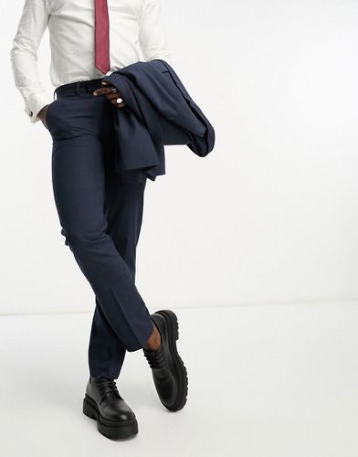 Mix and Match - Pantalon de costume ajusté à grands carreaux - /bordeaux - Asos Design - Modalova