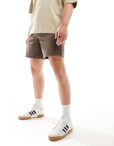 ASOS DESIGN - Short chino - Marron - Asos Design - Modalova