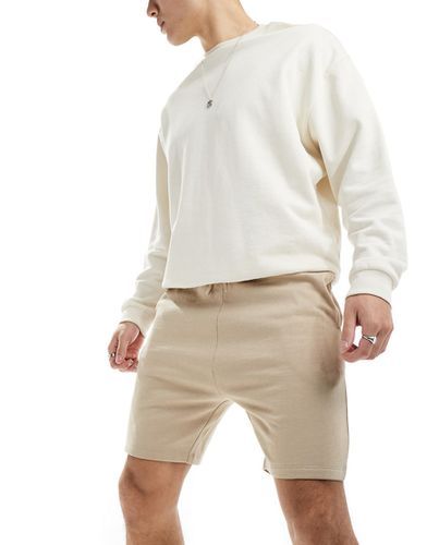 Short ajusté - Beige - Asos Design - Modalova