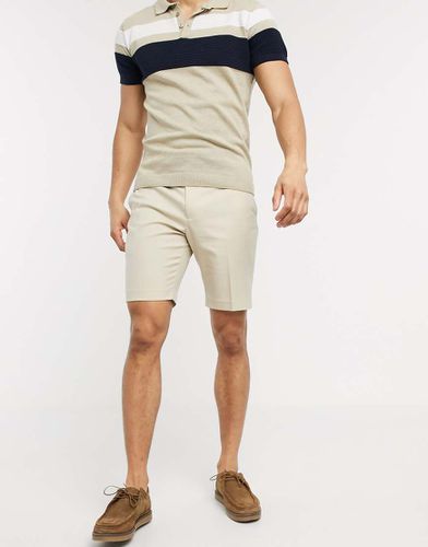 Short slim élégant - Taupe - Asos Design - Modalova