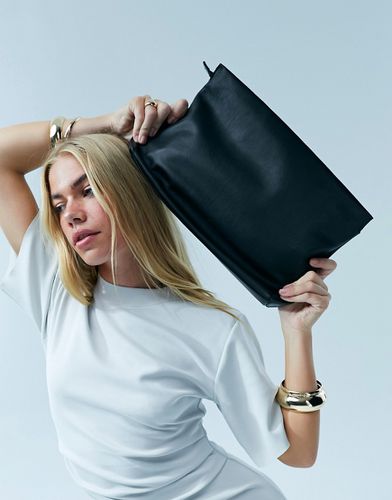 Pochette en cuir de qualité supérieure - Asos Design - Modalova