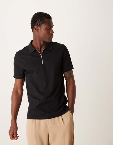 Polo en maille interlock de qualité supérieure 300 g/m² - Asos Design - Modalova