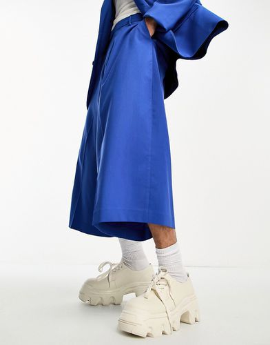 Pantalon court habillé - de cobalt - Asos Design - Modalova