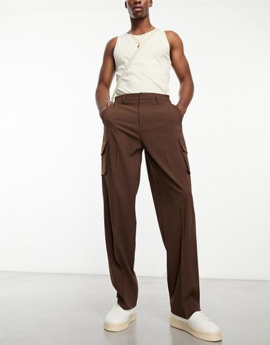 Pantalon cargo ample et élégant - Asos Design - Modalova