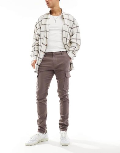 Pantalon cargo ajust - Asos Design - Modalova