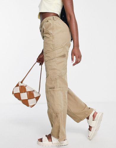Pantalon cargo style années 2000 - Kaki délavé - Asos Design - Modalova