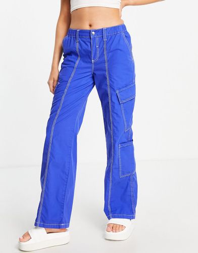 Pantalon cargo taille basse style années 2000 - Asos Design - Modalova