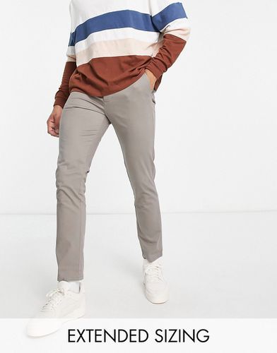 Pantalon chino slim - Beige foncé - Asos Design - Modalova