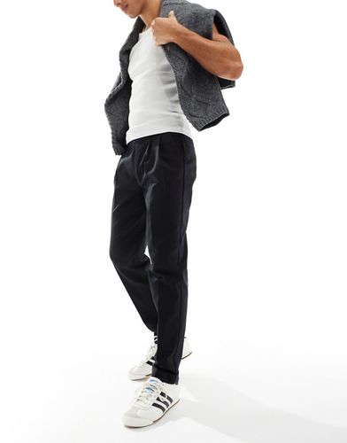 Pantalon chino slim élégant de qualité supérieure à revers - Asos Design - Modalova