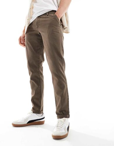 Pantalon chino slim - délavé - Asos Design - Modalova