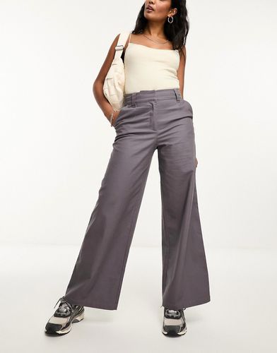 ASOS DESIGN - Pantalon ample - Gris - Asos Design - Modalova