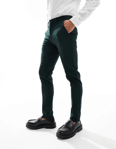 Pantalon de costume ajusté - forêt - Asos Design - Modalova