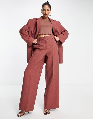 Pantalon de costume large - Châtaigne - Asos Design - Modalova
