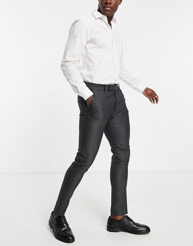 Pantalon de costume Oxford ajusté habillé - moyen - Asos Design - Modalova