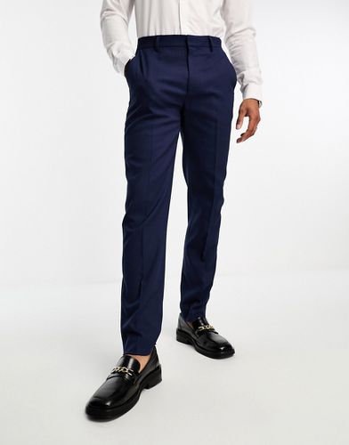 Pantalon de costume slim en tissu micro-texturé - Asos Design - Modalova