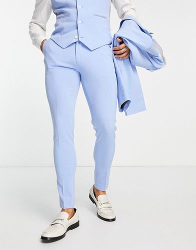 Pantalon de costume super skinny - pastel - Asos Design - Modalova