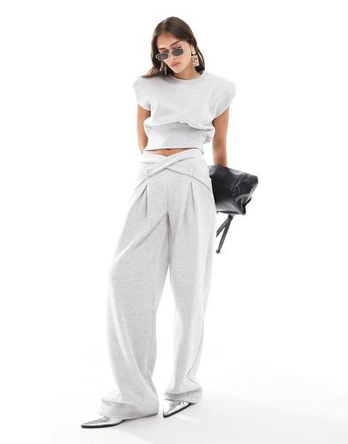 Pantalon de jogging ajusté à détails croisés - Asos Design - Modalova