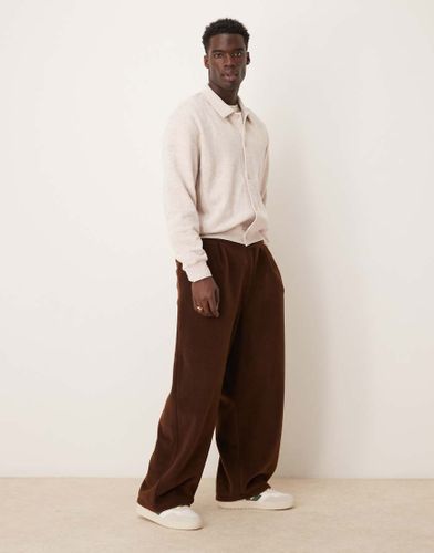 Pantalon de jogging ballon oversize d'ensemble en polaire - Asos Design - Modalova