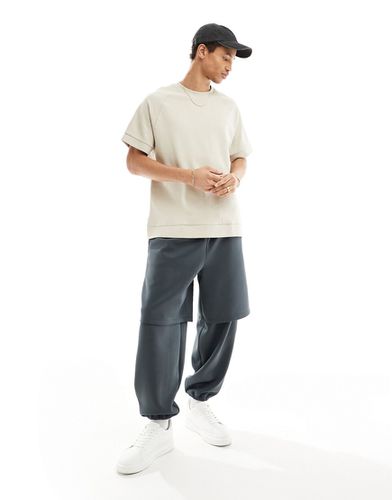 Pantalon de jogging double épaisseur en néoprène - Asos Design - Modalova