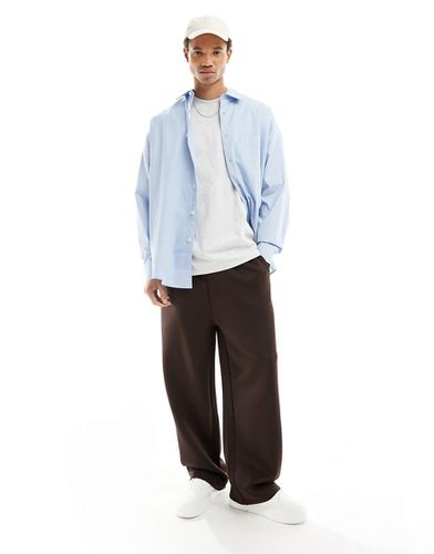 Pantalon de jogging ample en néoprène - Marron - Asos Design - Modalova