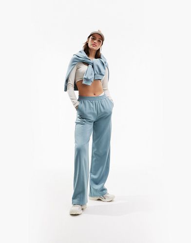 Pantalon de jogging droit - Sarcelle - Asos Design - Modalova