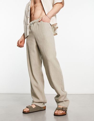 Pantalon décontracté - Taupe - Asos Design - Modalova