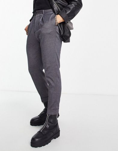 Pantalon fuselé élégant à revers - Asos Design - Modalova