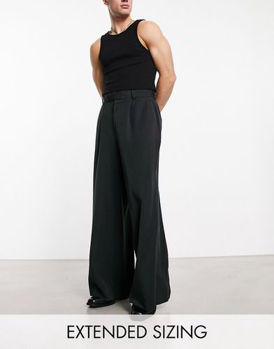 Pantalon habillé ultra ample - Noir - Asos Design - Modalova
