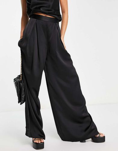 Pantalon large d'ensemble en satin - Asos Design - Modalova