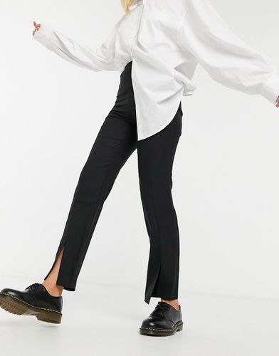 Pantalon slim ample fendu sur le devant - Asos Design - Modalova
