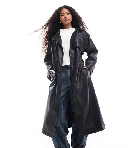 ASOS DESIGN Petite - Trench-coat en similicuir - Asos Petite - Modalova