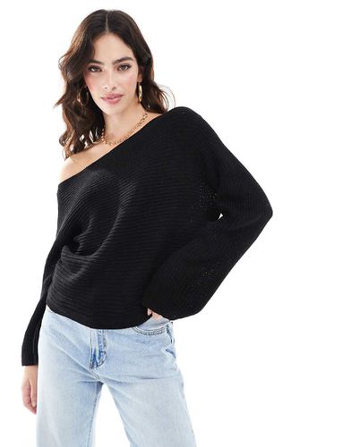 Pull asymétrique en maille souple - Asos Design - Modalova