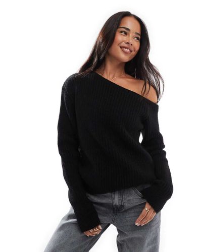 Pull asymtrique en maille souple - Asos Design - Modalova