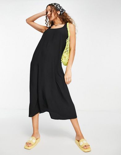 Robe trapèze longue à encolure dégagée - Asos Design - Modalova